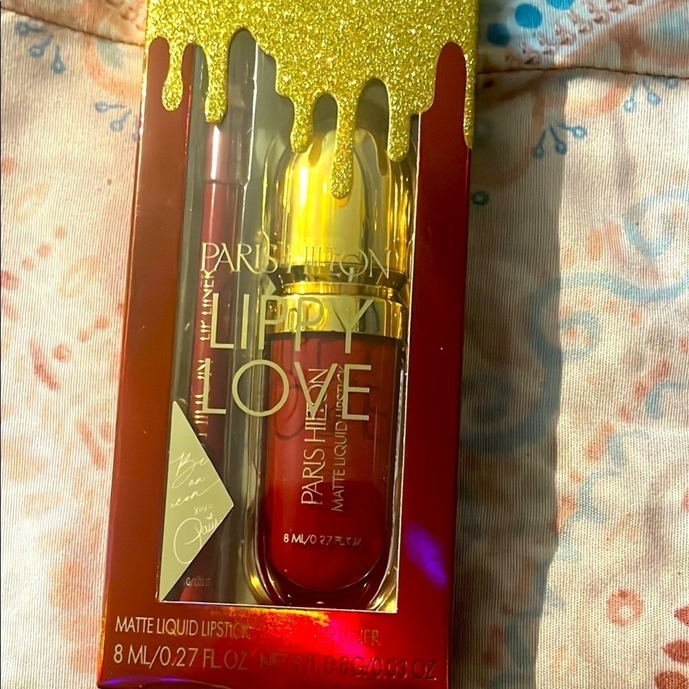 🆕 Paris Hilton Lippy Love Matte Liquid Lipstick Set
